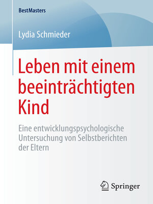 cover image of Leben mit einem beeinträchtigten Kind